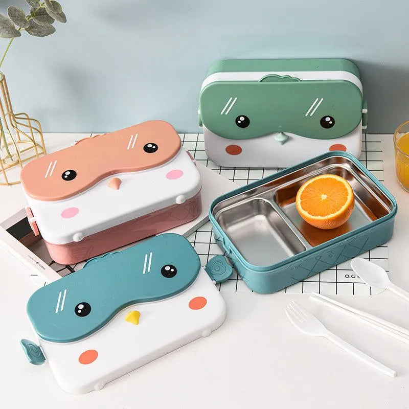 Peekaboo Insulated Steel Lunch Box - Bear Hugs