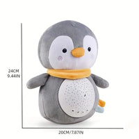 Penguin and Raccoon Crying Doll With Light & Sound - Bear Hugs