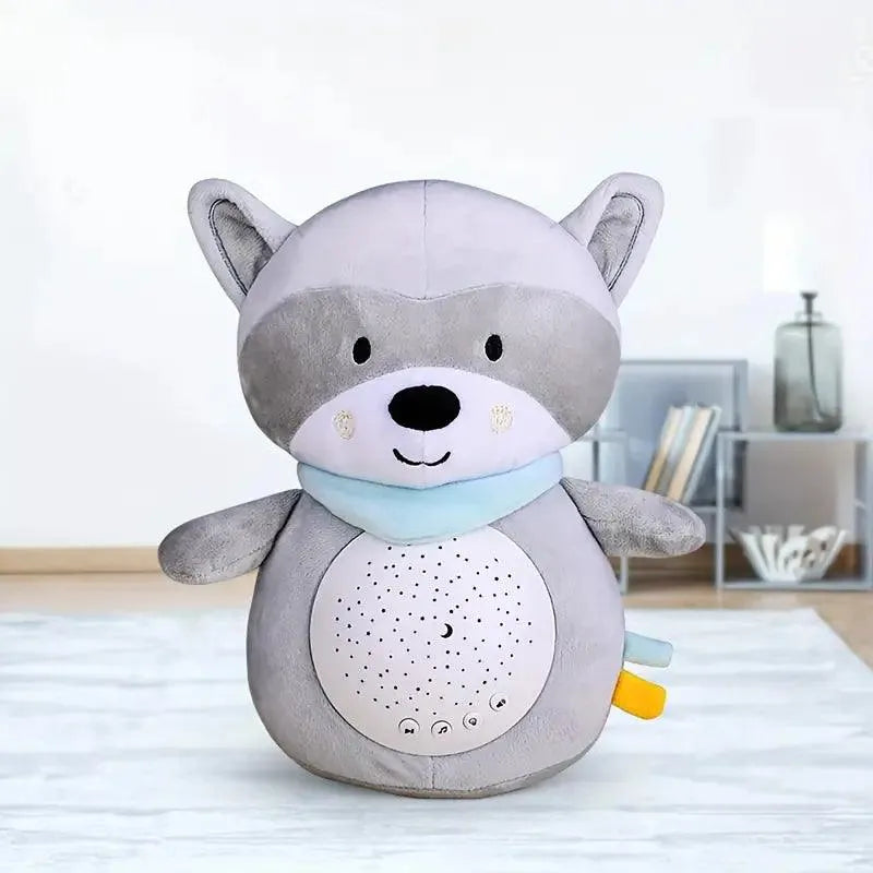 Penguin and Raccoon Crying Doll With Light & Sound - Bear Hugs