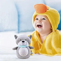 Penguin and Raccoon Crying Doll With Light & Sound - Bear Hugs