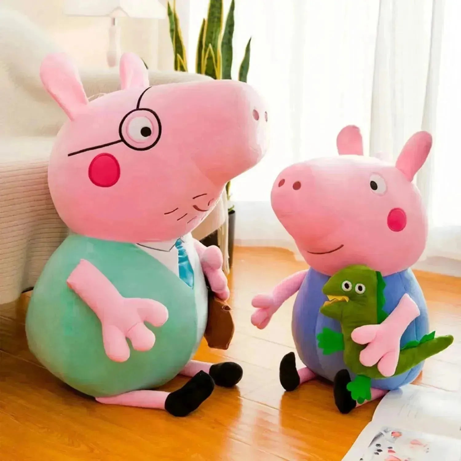 Big peppa pig soft toy on sale