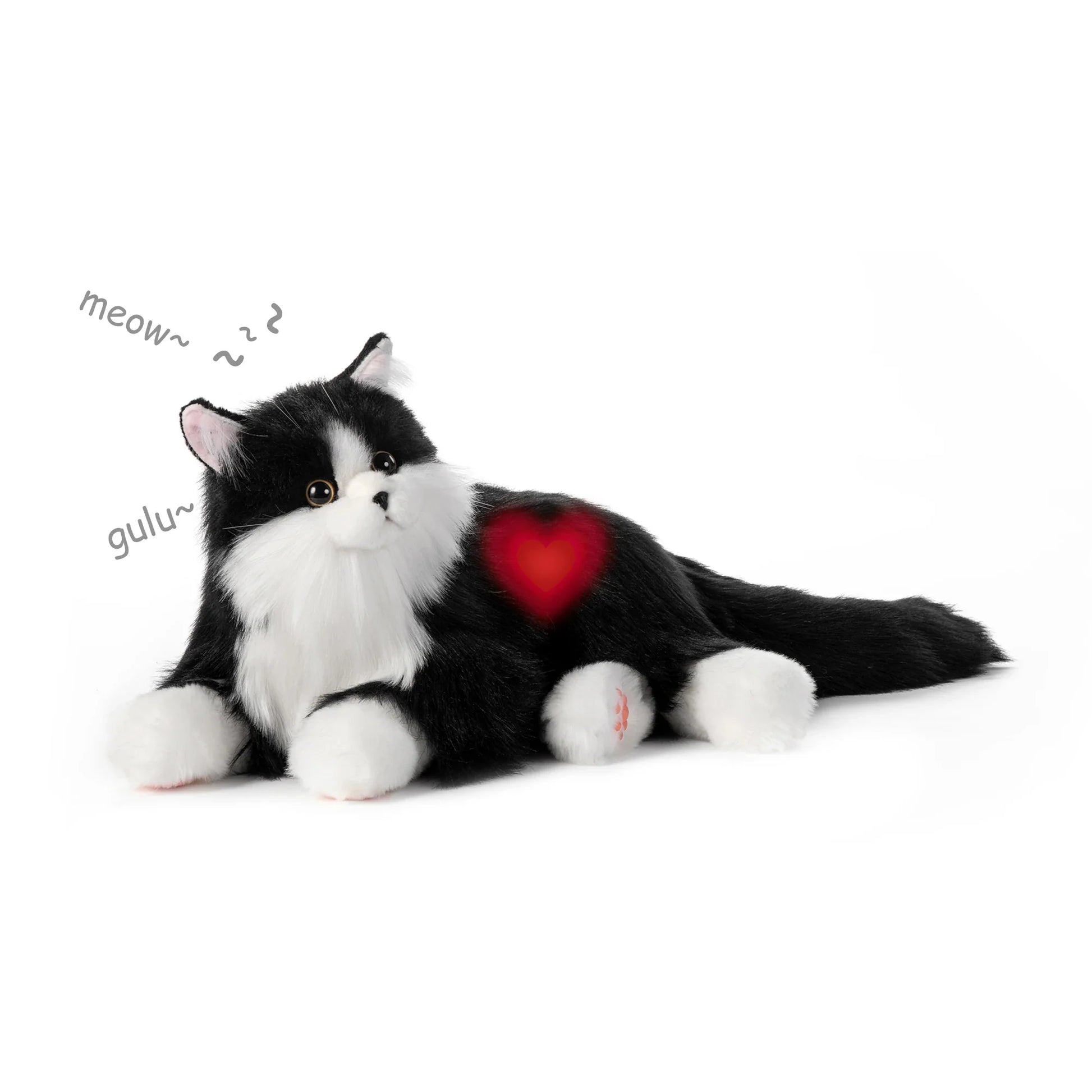 Percy Robot Cat - Interactive Emotional Support Pet Weighted - Bear Hugs