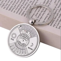 50 Years Perpetual Calendar Keychain