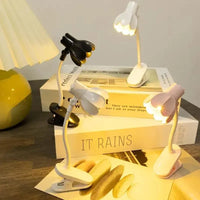 Petal-Shaped LED Clip-On Book Light - Bear Hugs