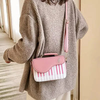 Piano Shaped Crossbody Bag - Bear Hugs