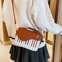 Piano Shaped Crossbody Bag - Bear Hugs