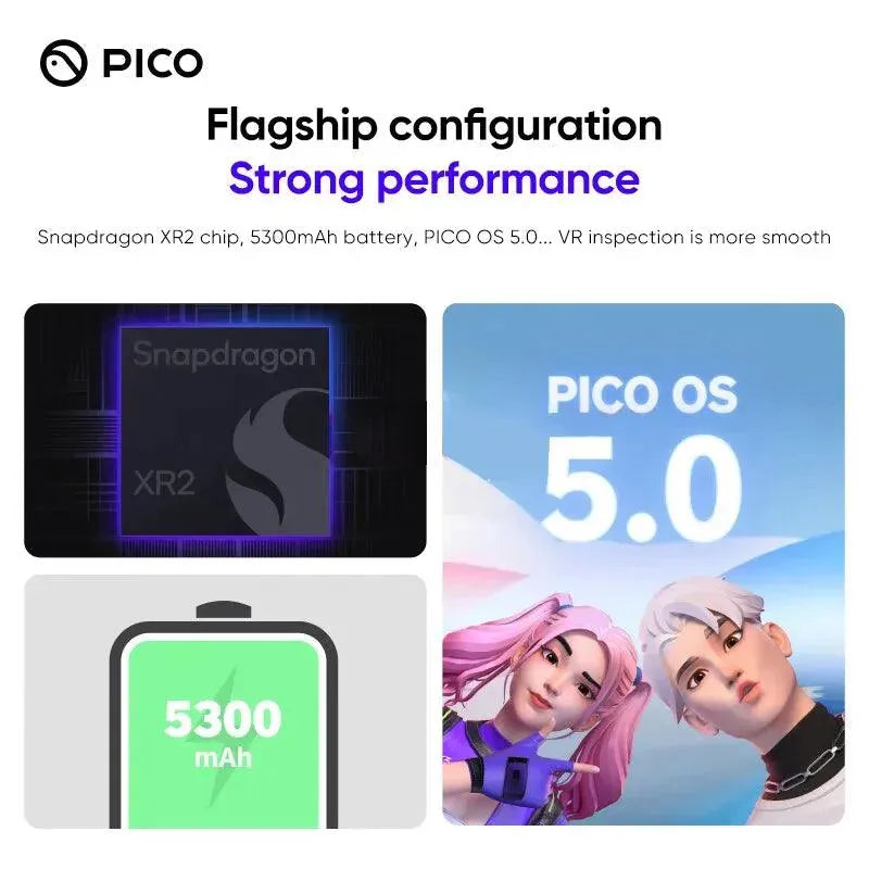 Pico 4 All-In-One Virtual Reality Headset - Bear Hugs