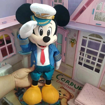 Pilot Mickey Mouse Premium Plushie - Bear Hugs