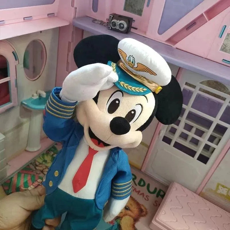 Pilot Mickey Mouse Premium Plushie - Bear Hugs