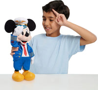 Pilot Mickey Mouse Premium Plushie - Bear Hugs