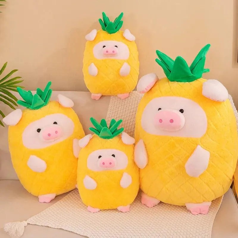 Pineapple Lulu Pig Plush Toy - Bear Hugs