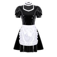 Pleather Maid Dress - Bear Hugs