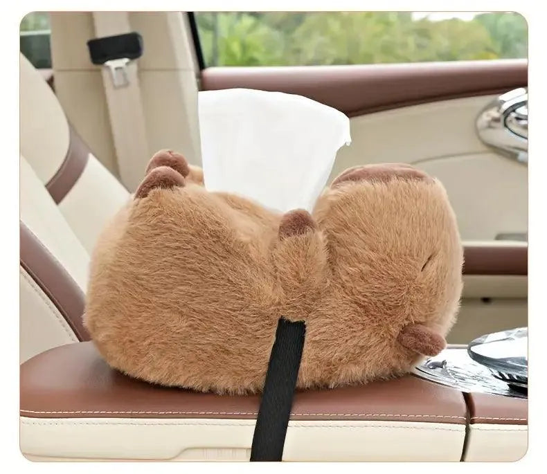 Plush Capybara Tissue Holder - Bear Hugs