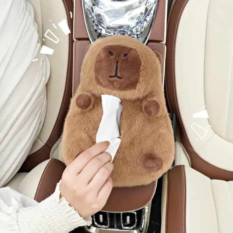 Plush Capybara Tissue Holder - Bear Hugs