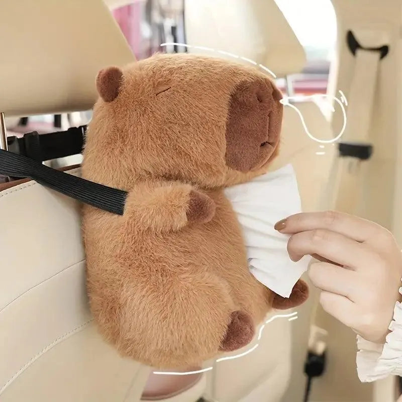 Plush Capybara Tissue Holder - Bear Hugs