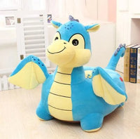 Plush Dragon Kids Sofa Cushion Seat - Bear Hugs