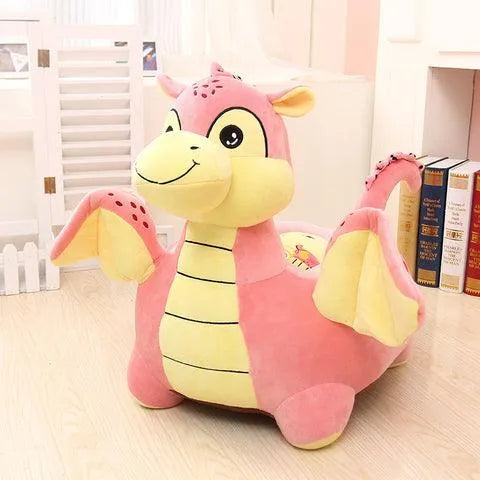 Plush Dragon Kids Sofa Cushion Seat - Bear Hugs