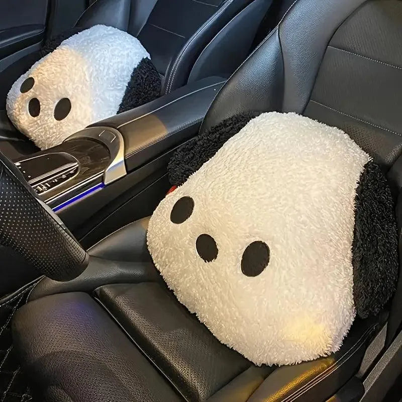 Pochacco Car Headrest and Back Pillow - Bear Hugs