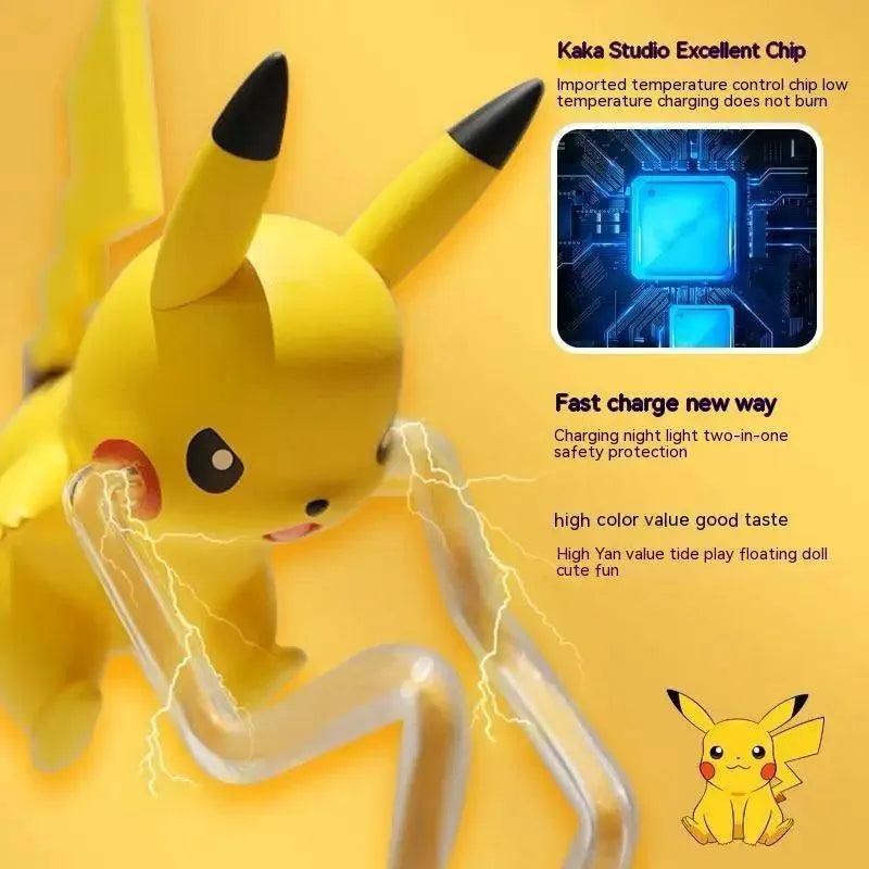 Pokemon Charged Pikachu Night Lamp - Bear Hugs