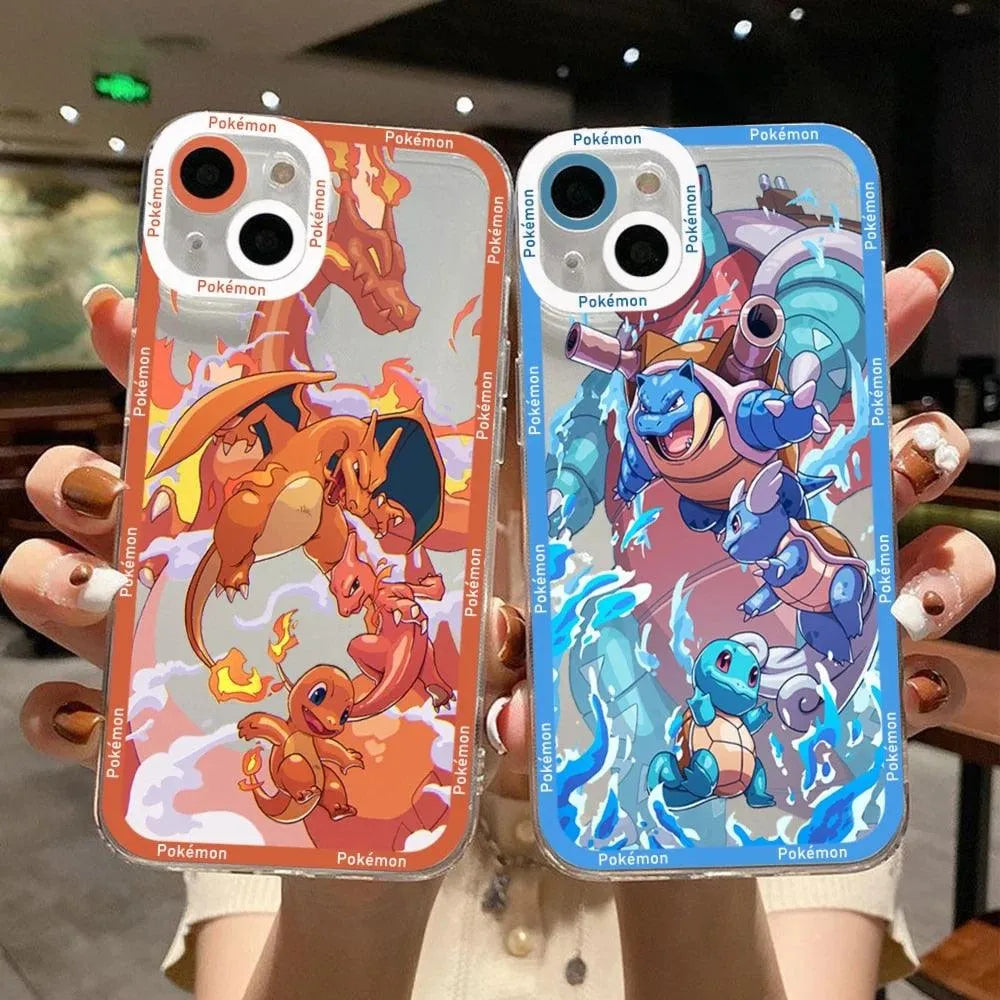 Pokemon Evolution Border Case (For iPhones) - Bear Hugs