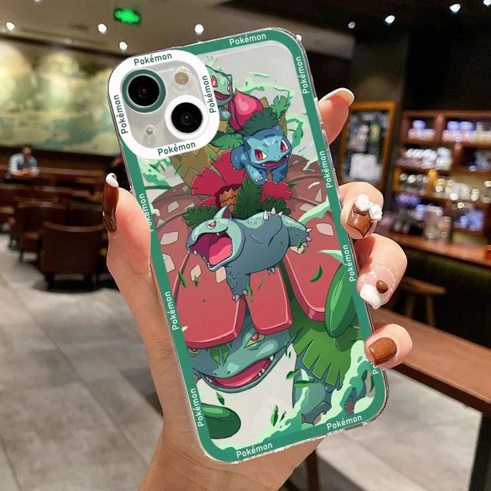 Pokemon Evolution Border Case (For iPhones) - Bear Hugs