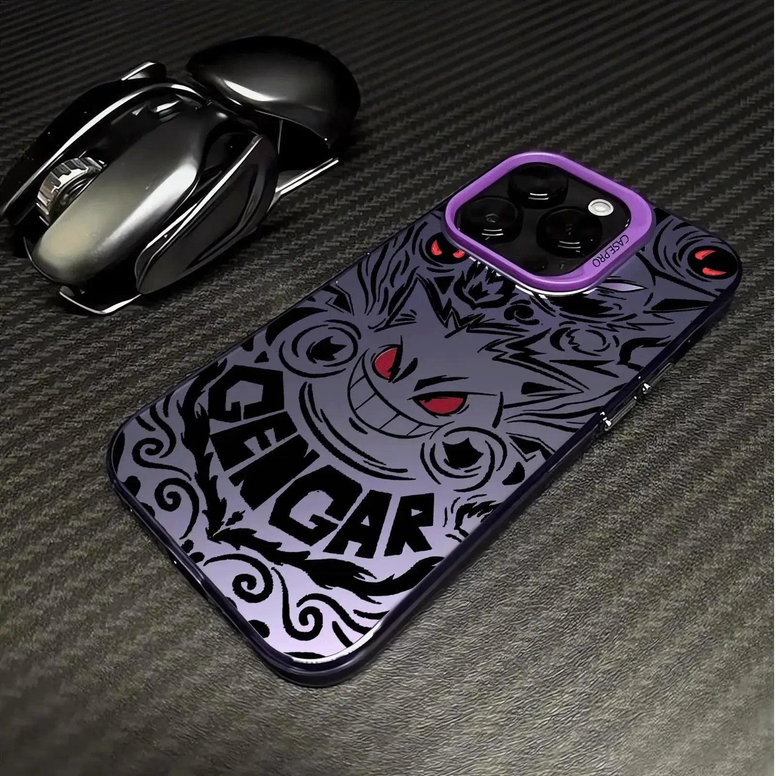 Pokemon Gengar Vivid Phone Case 1 (For iPhones) - Bear Hugs