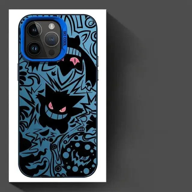 Pokemon Gengar Vivid Phone Case 1 (For iPhones) - Bear Hugs