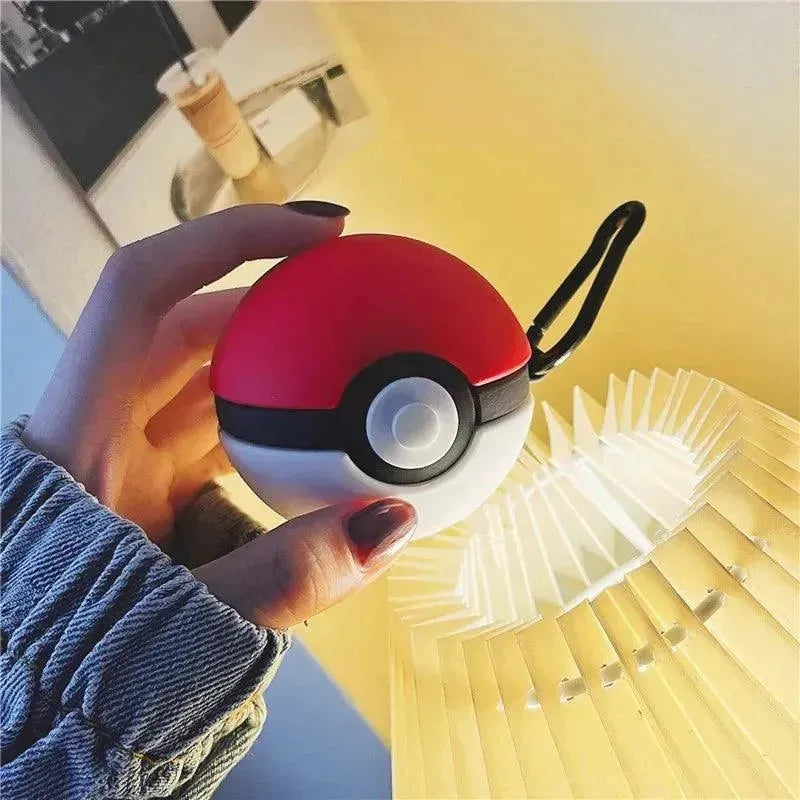 Pokeball headphones geek romantic gift for her personalized custom Pokemon gift for girlfriend unique girl gamer earphones Loveball buying heart