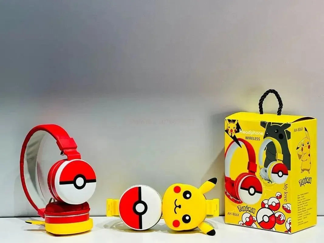 Pokemon Pikachu Wireless Headphones - Bear Hugs