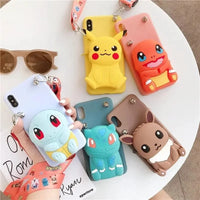 Pokemon Wallet Phone Case (For iPhones) - Bear Hugs