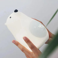 Polar Bear Night Lamp with Alarm Clock and Timer - Bear Hugs