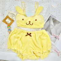 Playful Purin Lingerie Set