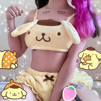Playful Purin Lingerie Set