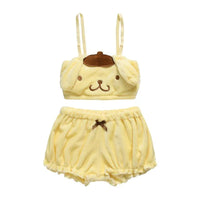 Playful Purin Lingerie Set