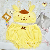 Playful Purin Lingerie Set