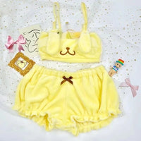Playful Purin Lingerie Set