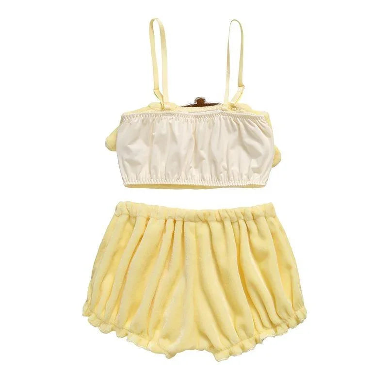 Playful Purin Lingerie Set