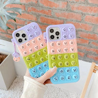 Pop It Bubble Rainbow Phone Case (For iPhone) - Bear Hugs