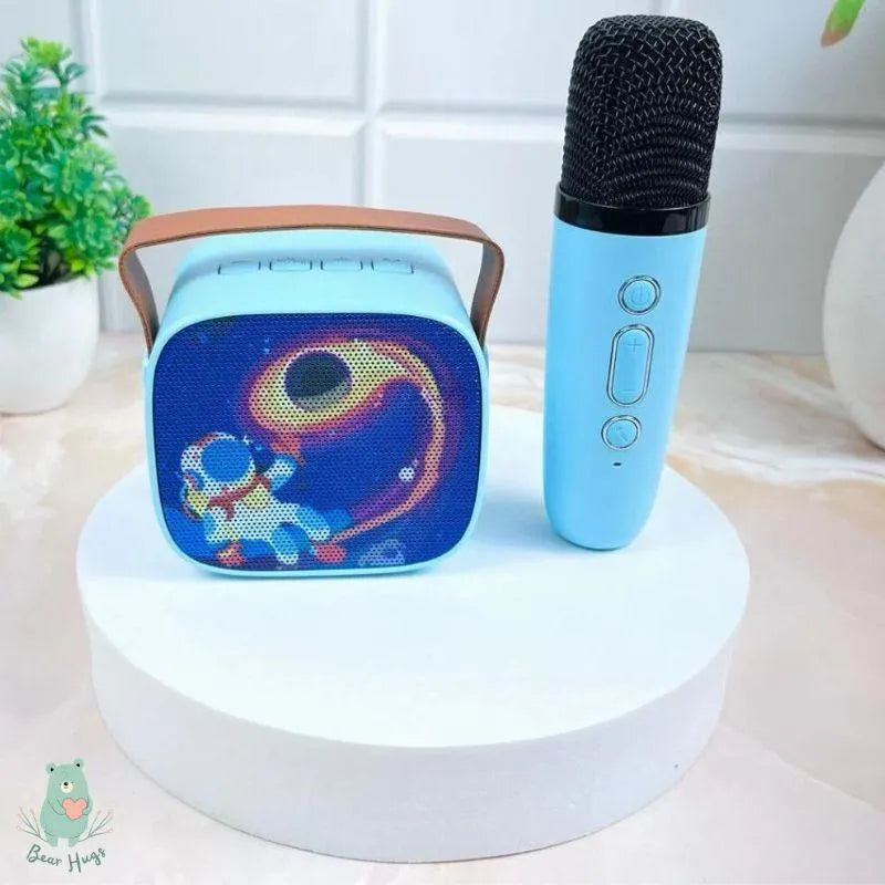 Portable Mini Karaoke Speaker and Mic - Bear Hugs