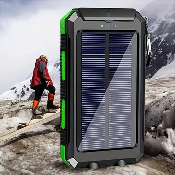 Portable Solar Energy Mobile Adventure Power Bank (7000 mAh) - Bear Hugs