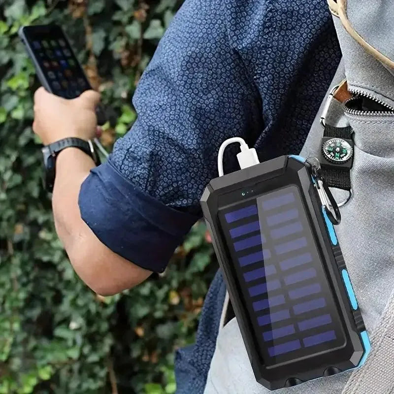 Portable Solar Energy Mobile Adventure Power Bank (7000 mAh) - Bear Hugs