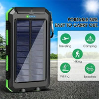 Portable Solar Energy Mobile Adventure Power Bank (7000 mAh) - Bear Hugs