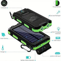 Portable Solar Energy Mobile Adventure Power Bank (7000 mAh) - Bear Hugs