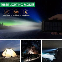 Portable Solar Energy Mobile Adventure Power Bank (7000 mAh) - Bear Hugs