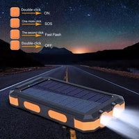 Portable Solar Energy Mobile Adventure Power Bank (7000 mAh) - Bear Hugs