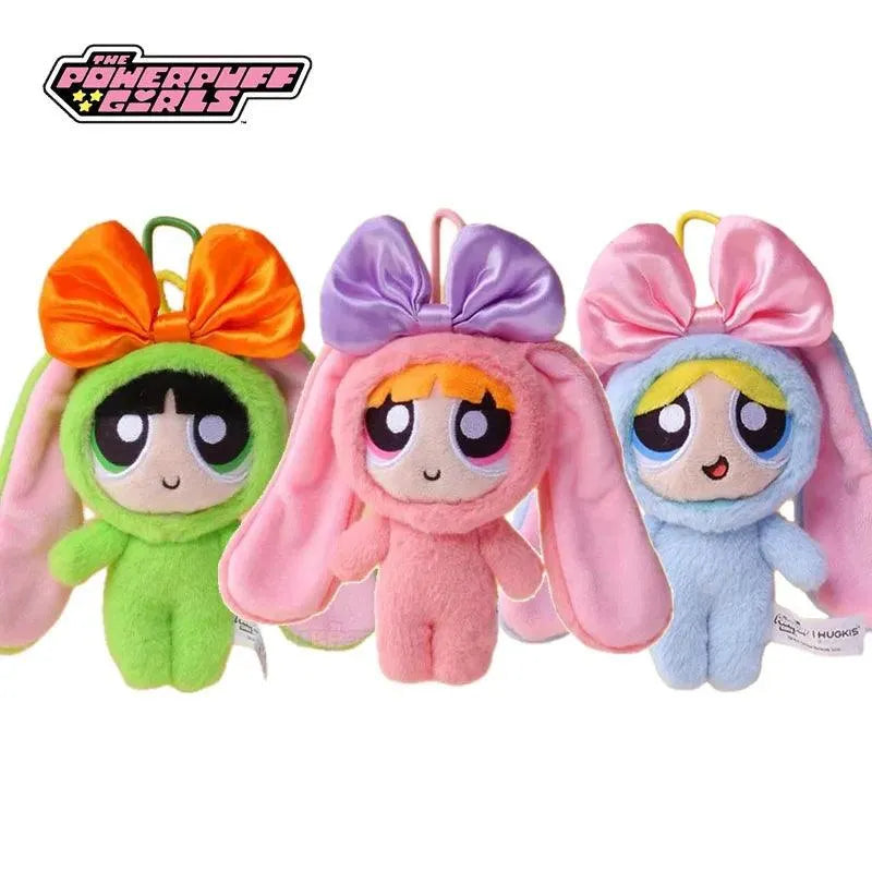 Powerpuff Girls Plush Keychain - Bear Hugs