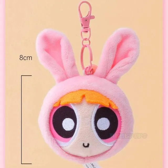 Powerpuff Girls Plush Keychain - Bear Hugs