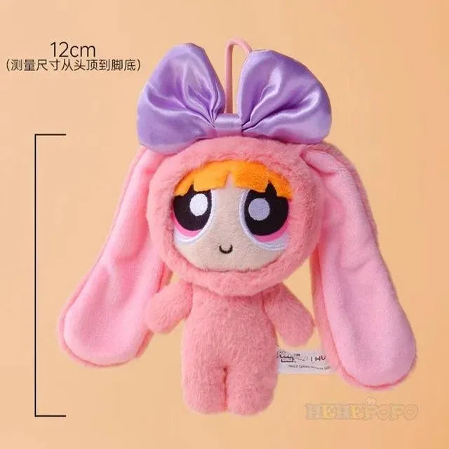 Powerpuff Girls Plush Keychain - Bear Hugs