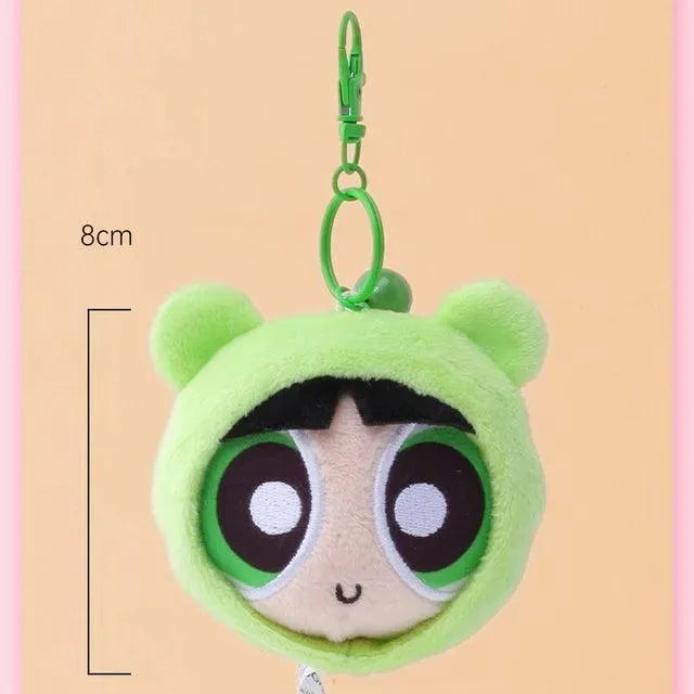 Powerpuff Girls Plush Keychain - Bear Hugs