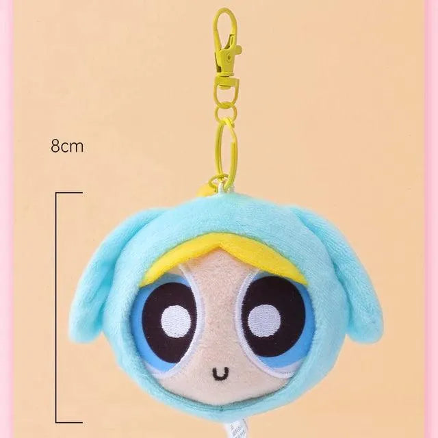 Powerpuff Girls Plush Keychain - Bear Hugs